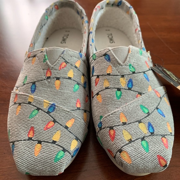 NWT Toms Classic Tree Lights Print - Picture 5 of 6